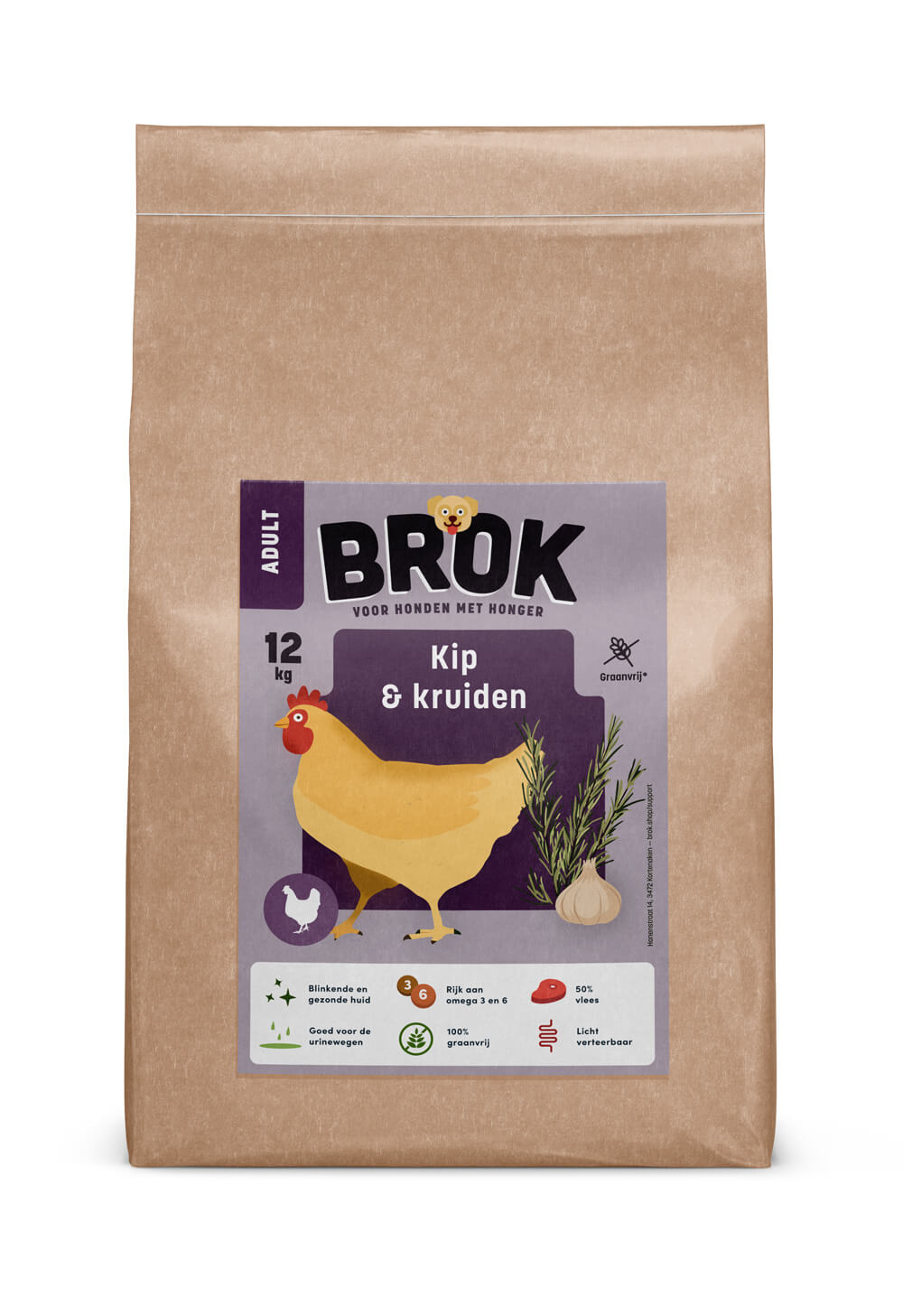 Kip & - Brok Hondenvoeding